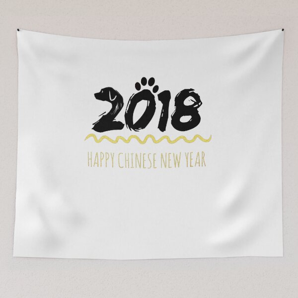 Item preview, Chinese new year 2018 design shirt for dogs lovers designed and sold by Stefanoprince84.