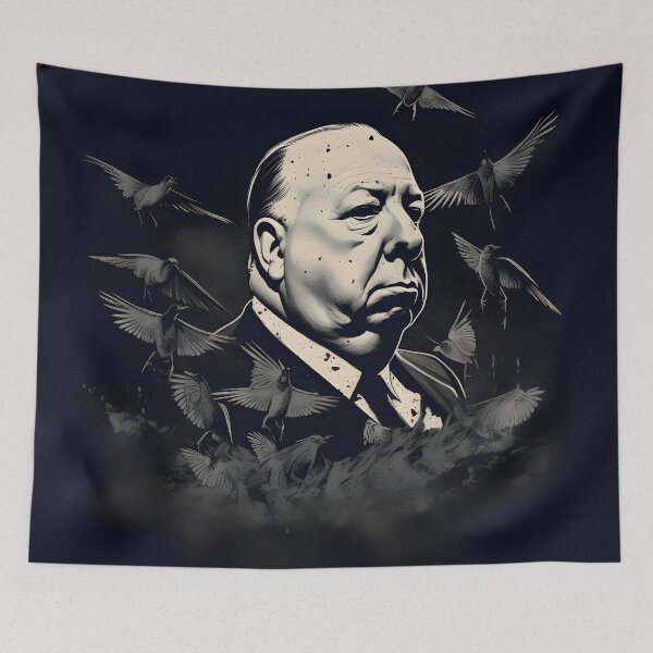 Item preview, Intrigue and Suspense - A Tribute to Alfred Hitchcock's Classic Thriller designed and sold by Glittermania.