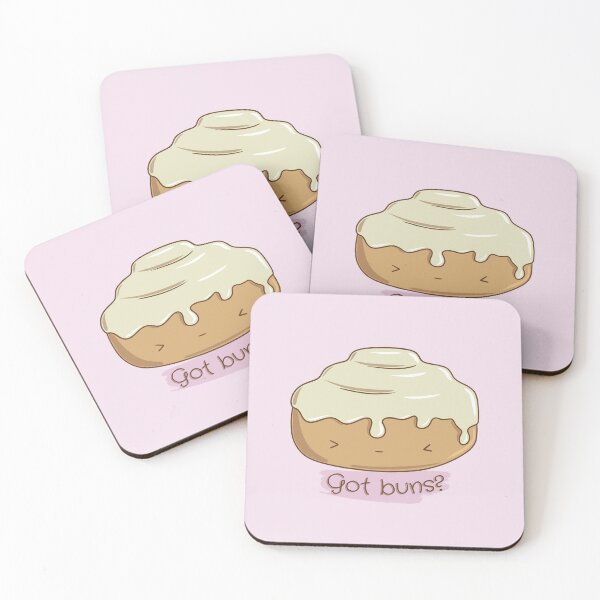 Item preview, Got Buns? Cinnamon Bun Just Wants To Know designed and sold by BlueandClaire.