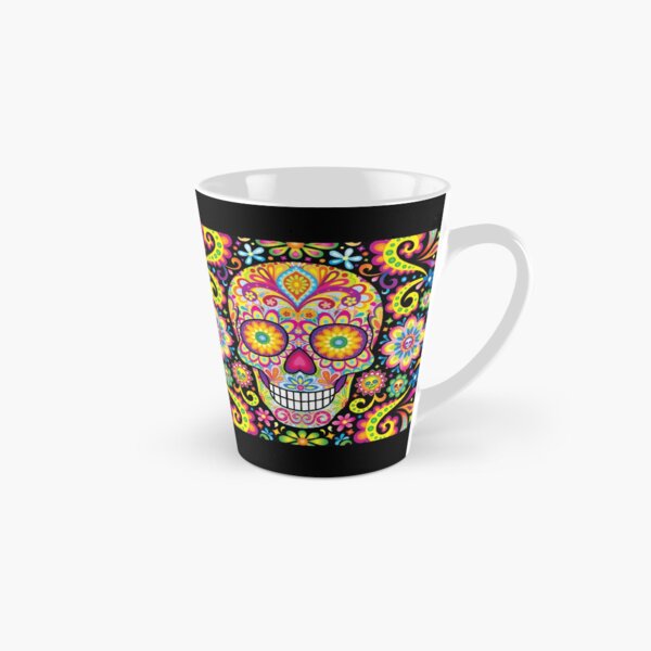 Sugar Skull Day of the Dead Art (Spark) Tall Mug