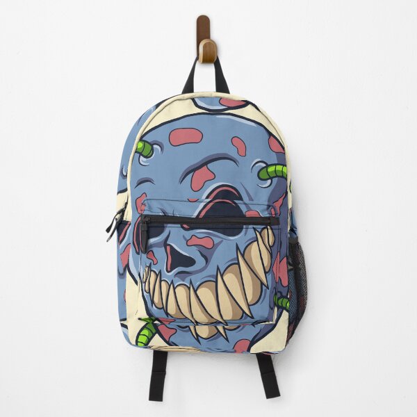 Item preview, zombie head scary illustration designed and sold by Goba Bali Studio.