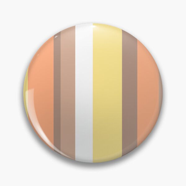 Item preview, Vertical stripes - salmon and warm gray designed and sold by LaBelleMaison.