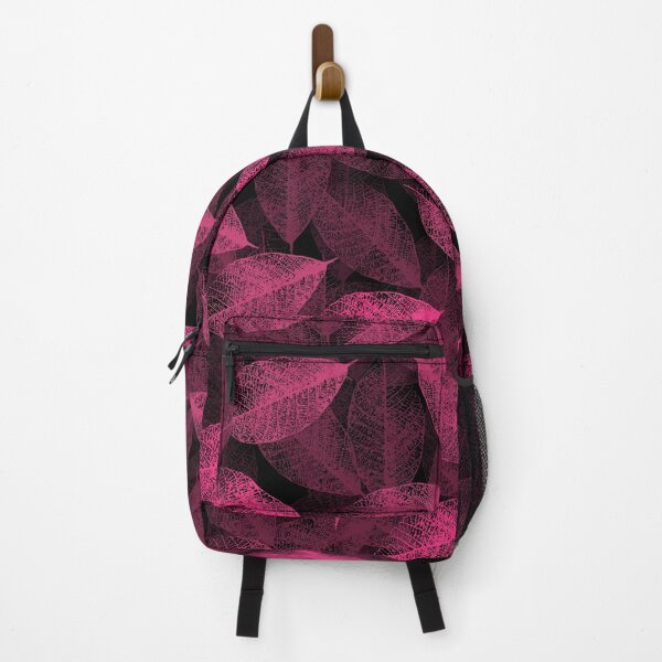 Item preview, Pink leaf skeleton dried fossilized veins layer designed and sold by HanhThi.
