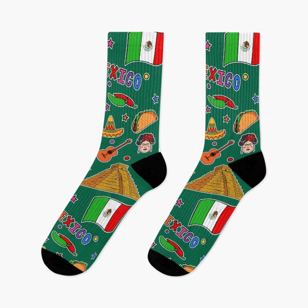 Item preview, Mexican hand drawn landmarks, Mexico map, National symbols designed and sold by mashmosh.