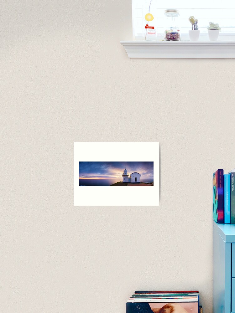 Thumbnail 2 of 3, Art Print, Tacking Point Lighthouse, Port Macquarie, New South Wales, Australia designed and sold by Chockstone.