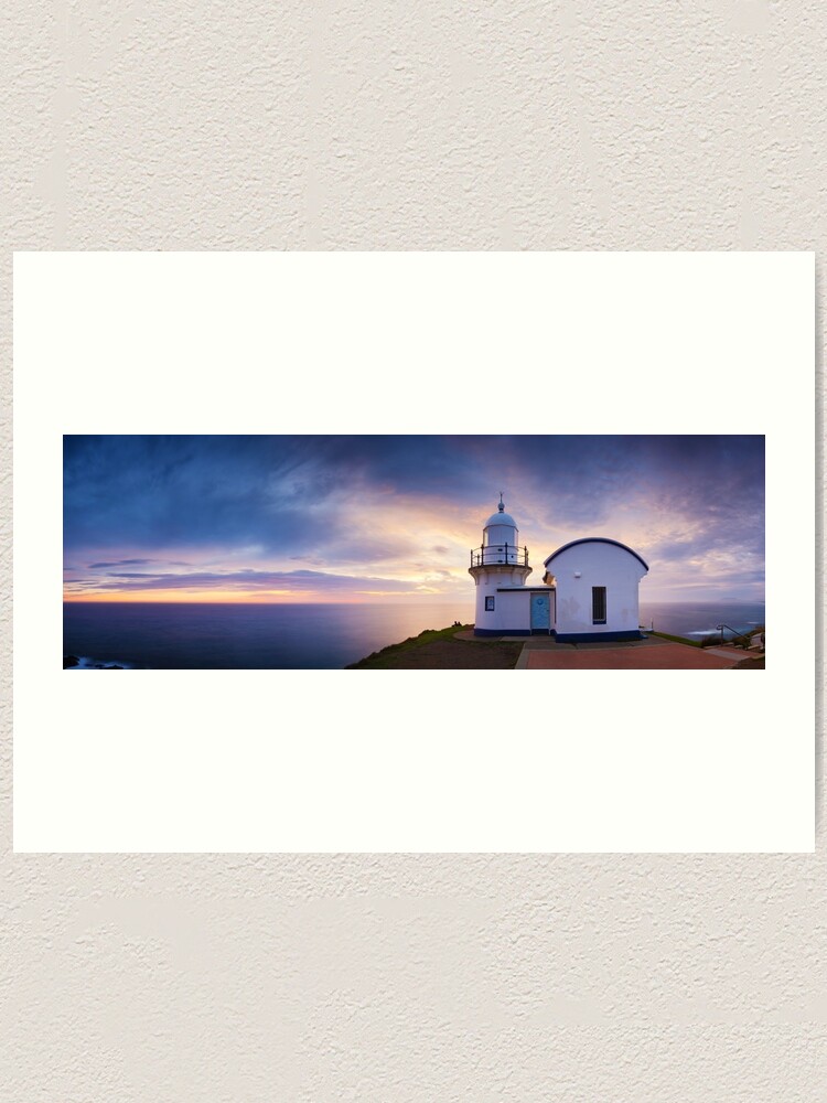 Thumbnail 1 of 3, Art Print, Tacking Point Lighthouse, Port Macquarie, New South Wales, Australia designed and sold by Chockstone.