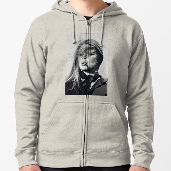 Smoking Bardot Zipped Hoodie