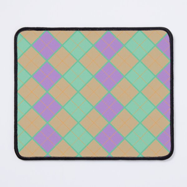 Item preview, Triadic, Tan, blue, purple argyle style designed and sold by TheScraggyBeard.