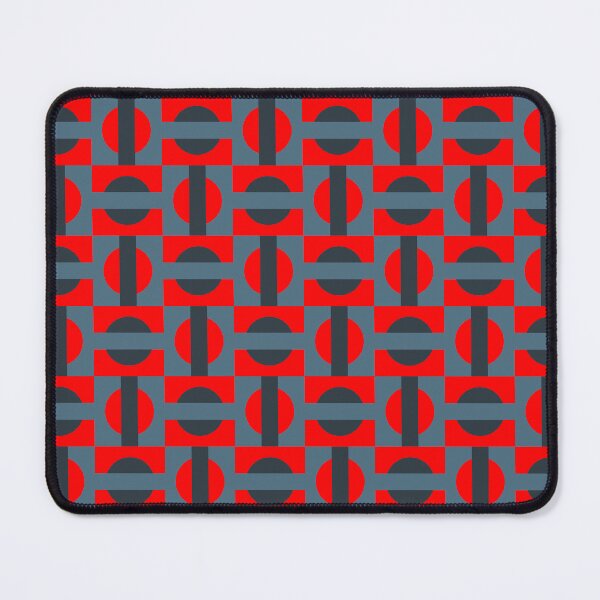 Item preview, retro mid century geometrical pattern designed and sold by pauloneill-art.