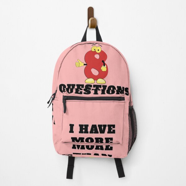 Item preview, I Have More Than Eight Questions designed and sold by RendoRed.