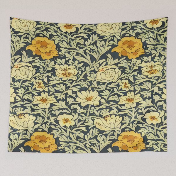 Item preview, Vintage  Artwork Inspired by Morris Style-William Morris Flowers  - William Morris Art designed and sold by Tamas Das.