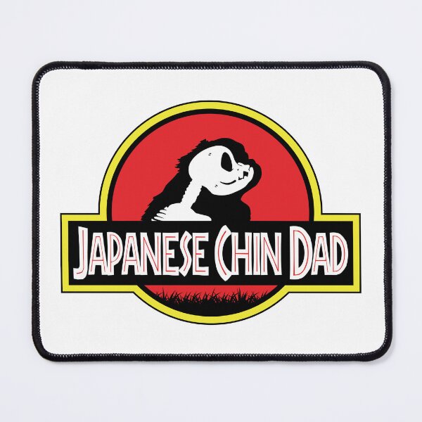 Item preview, (For Bright Background) Jurassic Japanese Chin Dad designed and sold by More Cute Dogs.