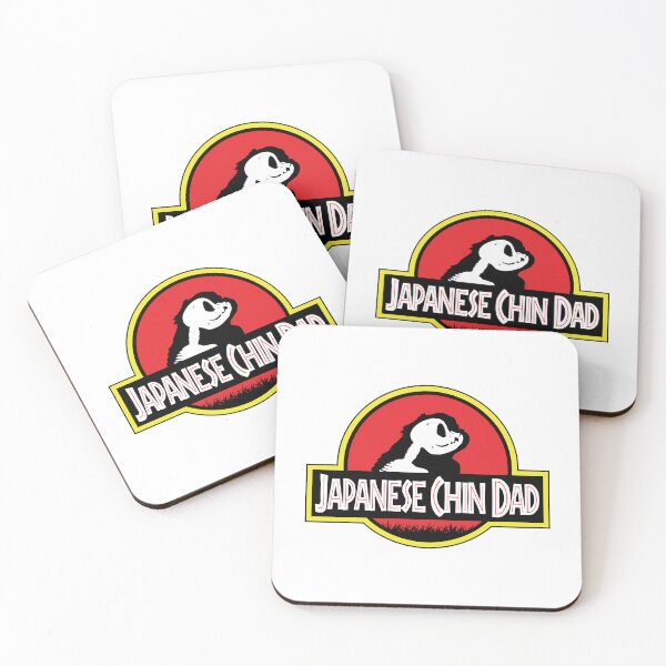 Item preview, (For Bright Background) Jurassic Japanese Chin Dad designed and sold by More Cute Dogs.