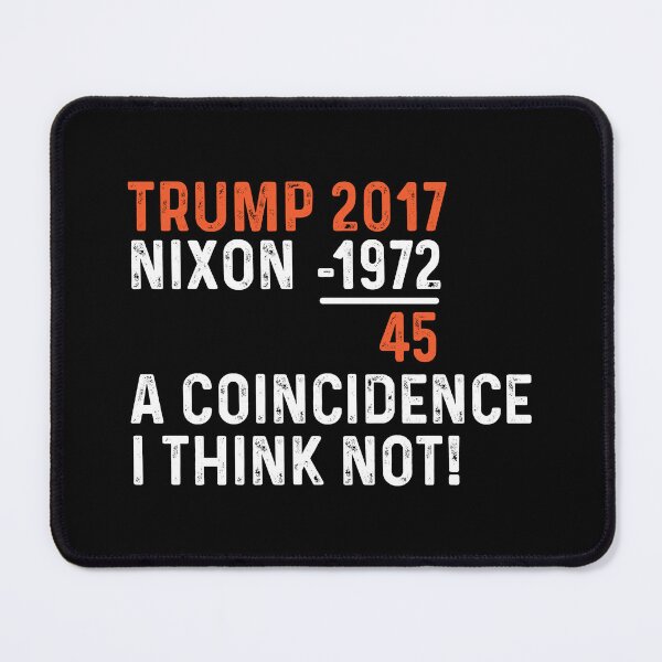 Item preview, Trump Nixon Funny Math Equation designed and sold by GravitiTees.