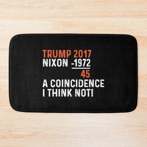 Item preview, Trump Nixon Funny Math Equation designed and sold by GravitiTees.