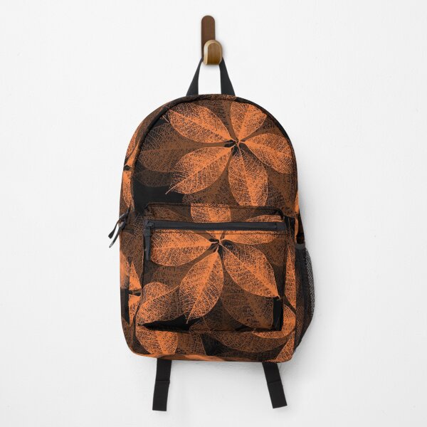 Item preview, Orange flower skeleton dried fossilized veins layer designed and sold by HanhThi.
