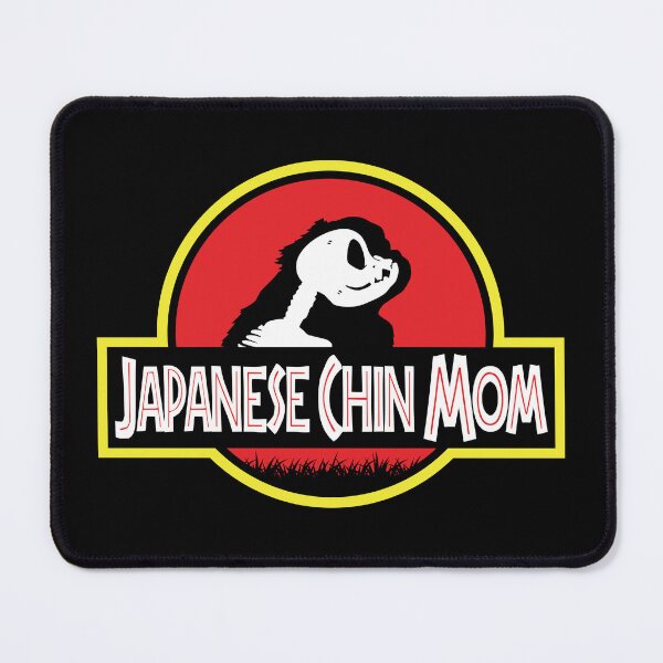 Item preview, (For Dark Background) Jurassic Japanese Chin Mom designed and sold by More Cute Dogs.