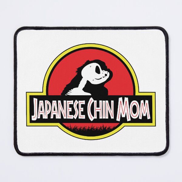 Item preview, (For Bright Background) Jurassic Japanese Chin Mom designed and sold by More Cute Dogs.