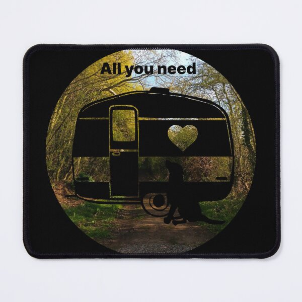 Item preview, ALL YOU NEED HEART DOG CARAVAN MALPAS designed and sold by Marni Scofidio Desi9ns.