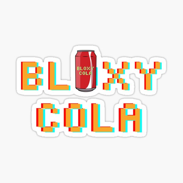 roblox bloxy cola Sticker for Sale by BabyCatArtist