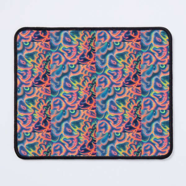 Item preview, Abstract Neon Waves designed and sold by StrepckPatterns.