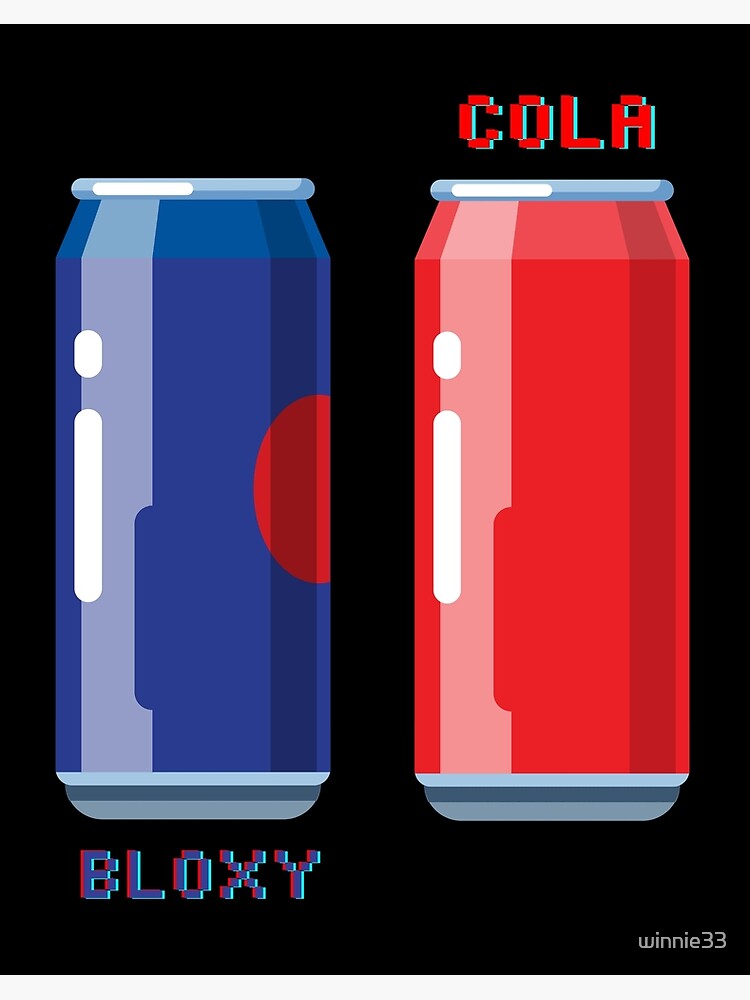 roblox bloxy cola Poster for Sale by BabyCatArtist