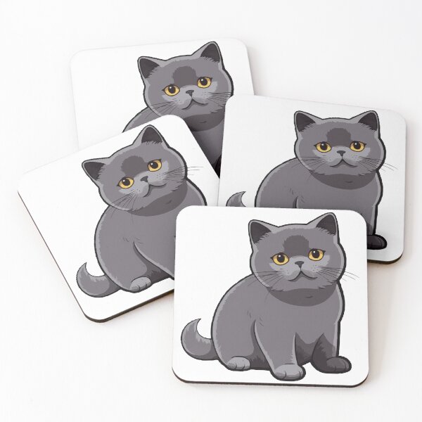 Item preview, Cute British Shorthair Cat designed and sold by TheLovelyPets.