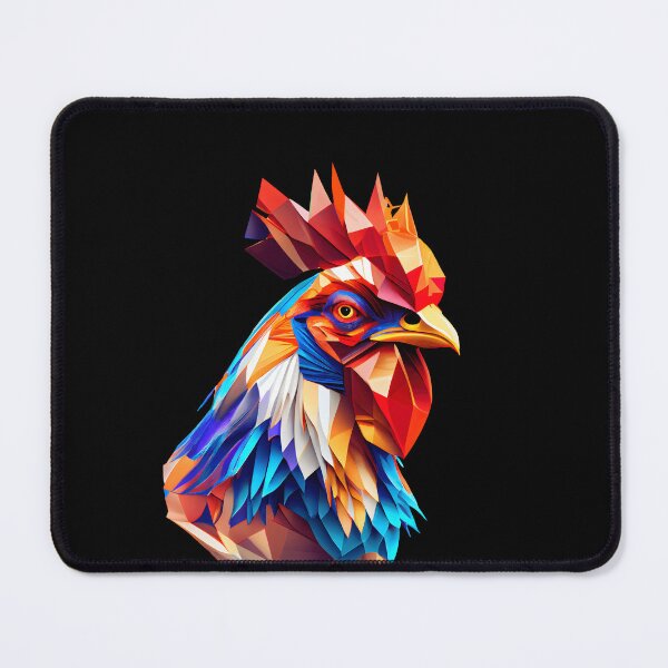 Item preview, Abstract Turkey Head: A Colorful Twist on Wildlife Imagery designed and sold by FiveIntentions.