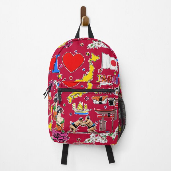 Item preview, Japanese hand drawn landmarks, Japan map, National symbols designed and sold by mashmosh.
