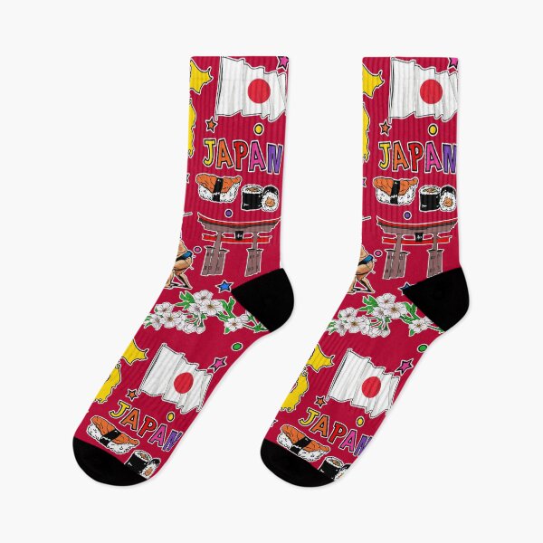 Item preview, Japanese hand drawn landmarks, Japan map, National symbols designed and sold by mashmosh.