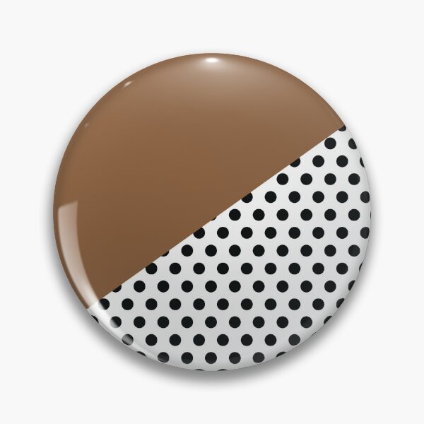 Item preview, Triangle and Polka Dots | Mixed Patterns | Black and Brown designed and sold by rsty11.