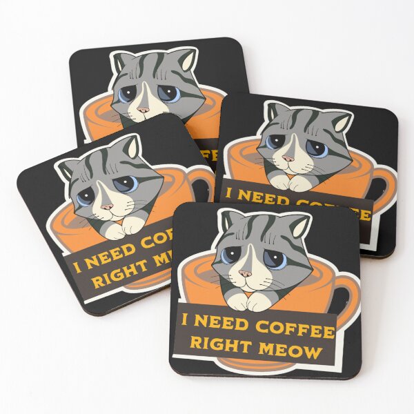 Item preview, I need coffee right meow, designed and sold by PODgraphics.