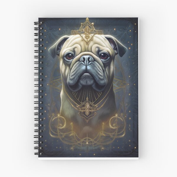 Item preview, Pug Dog with Crown designed and sold by BoreasArts.