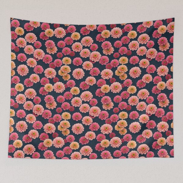 Item preview, seemless floating floral pattern designed and sold by 9CreativeCorner.