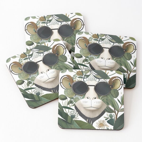 Item preview, Monkey with sunglasses designed and sold by DavsPattern.