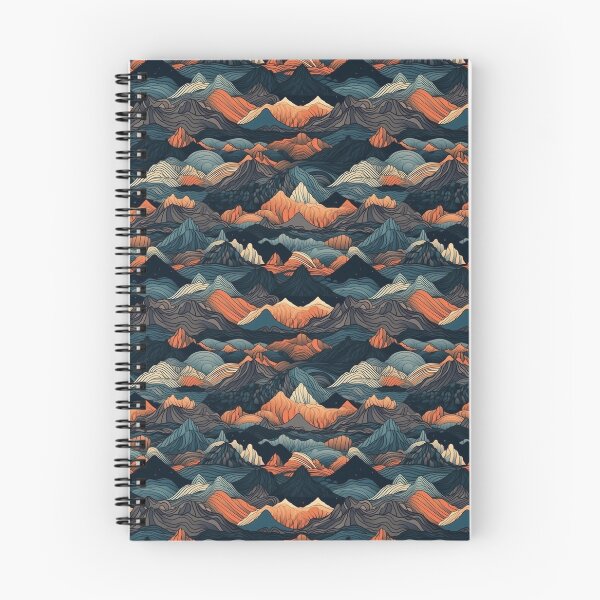 Item preview, Mountain Topography Repeatable Pattern designed and sold by Overlapix.