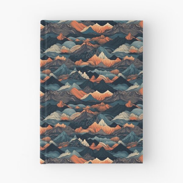 Item preview, Mountain Topography Repeatable Pattern designed and sold by Overlapix.