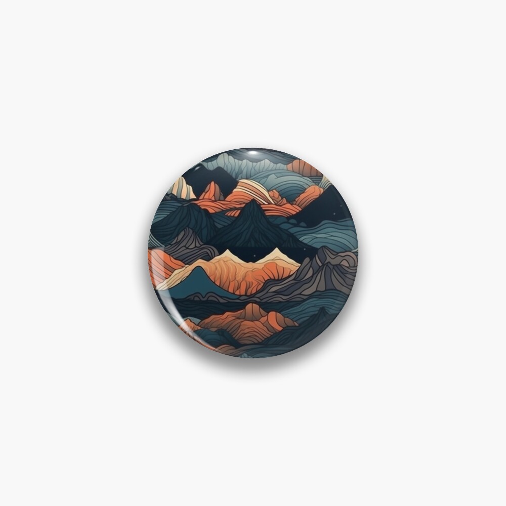 Item preview, Pin designed and sold by Overlapix.