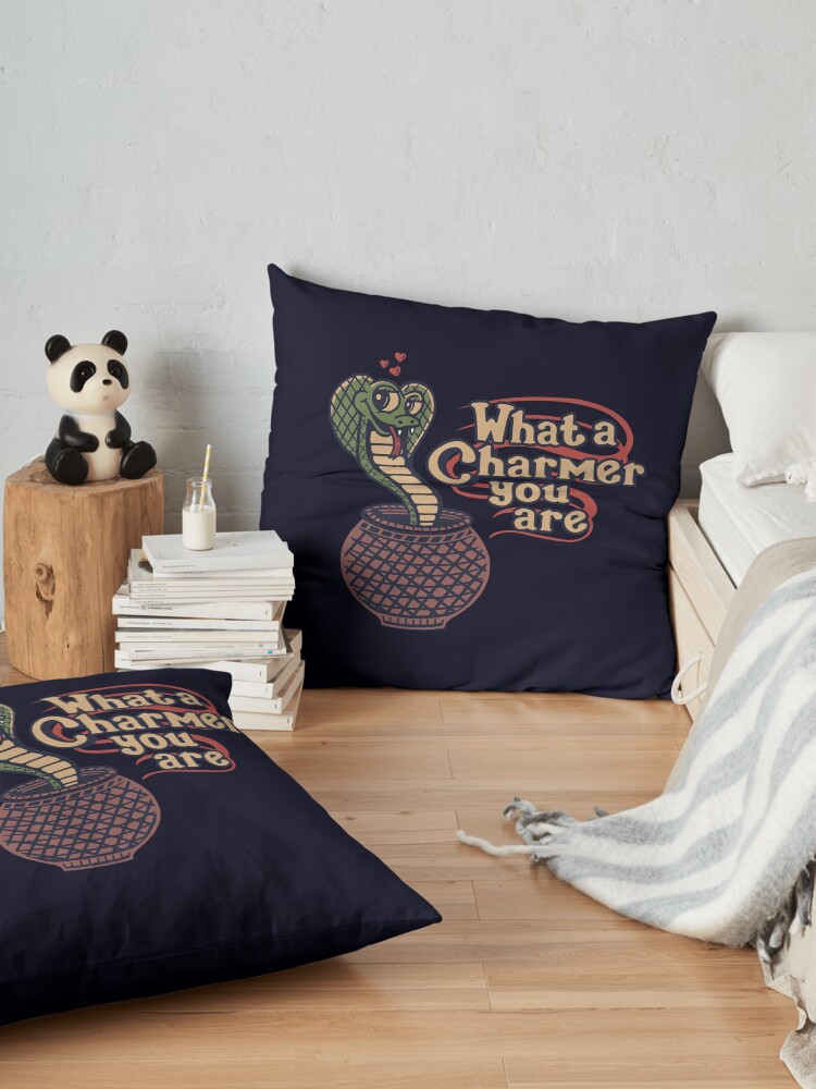 Alternate view of Charmed I'm Sure Floor Pillow