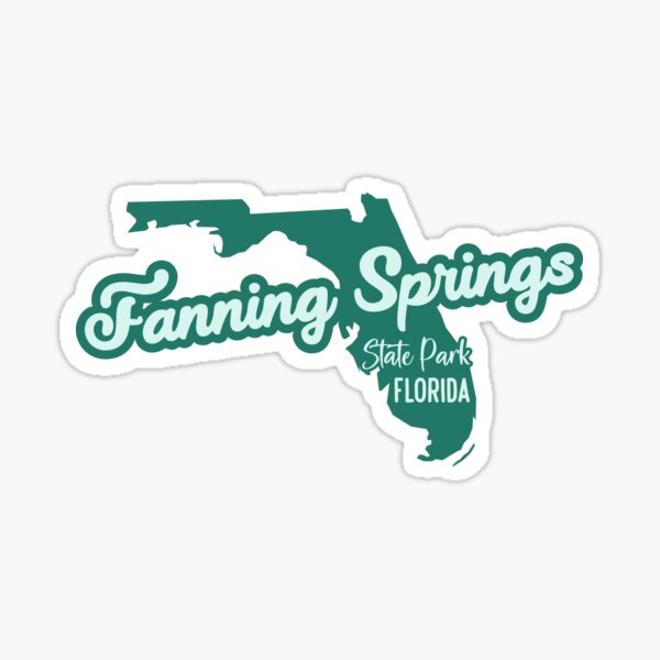 Item preview, Fanning Springs State Park Florida designed and sold by bivenart.
