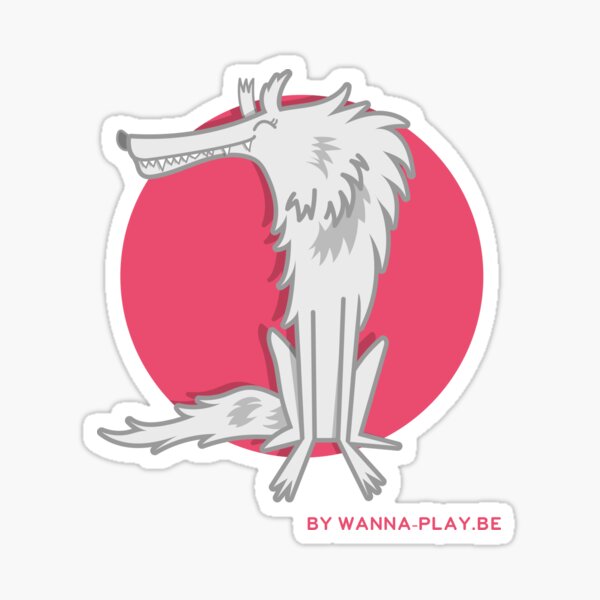 Wanna Play! La louve-garelle Sticker
