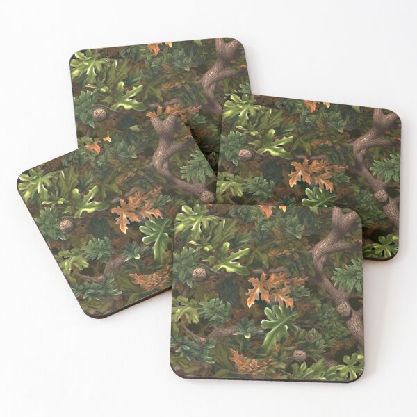 Item preview, Oak Leaves and Branches designed and sold by Fox in Shades.