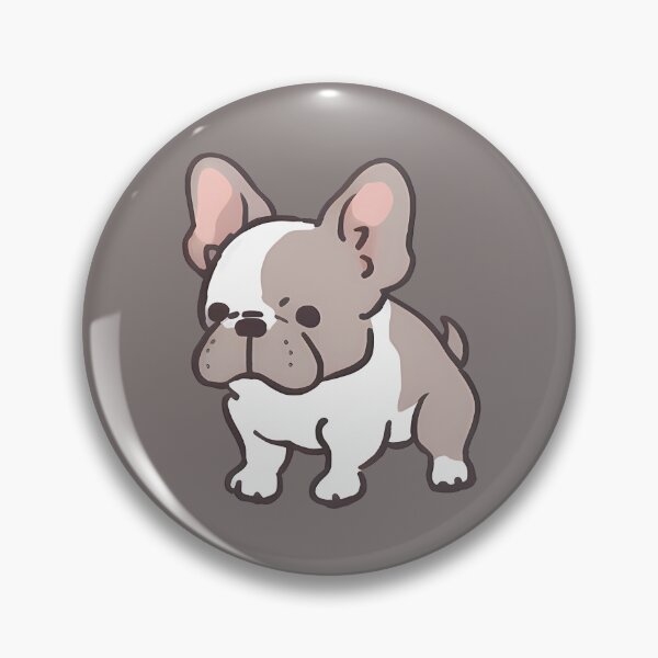 Artikelvorschau, Tiny French bulldog cute artistic bulldog kawaii entworfen und verkauft von MDCGraphics.