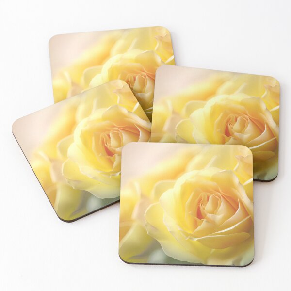 Item preview, Close-up picture of yellow spruce roses designed and sold by AIArtShopPro.