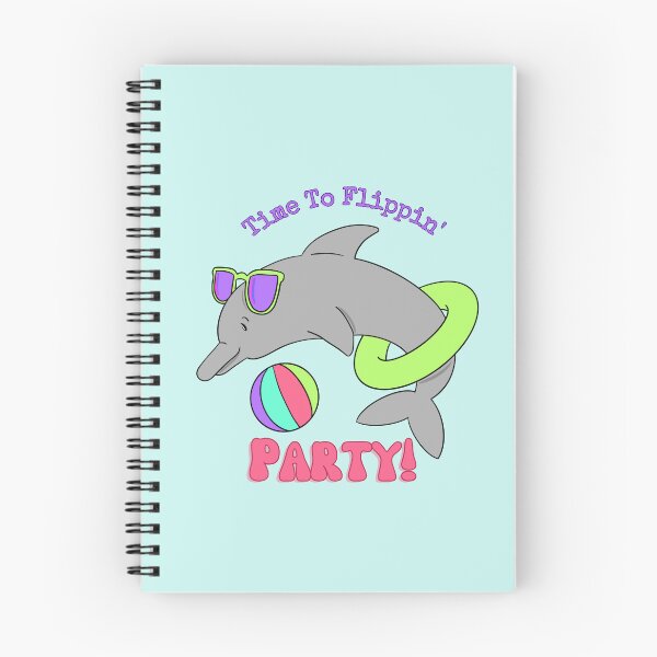 Item preview, Party Dolphin is Flippin' Ready! designed and sold by BlueandClaire.