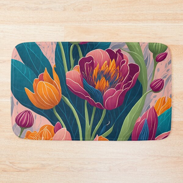 Item preview, Floral Tulip Flower pattern designed and sold by McCallnWaldo.