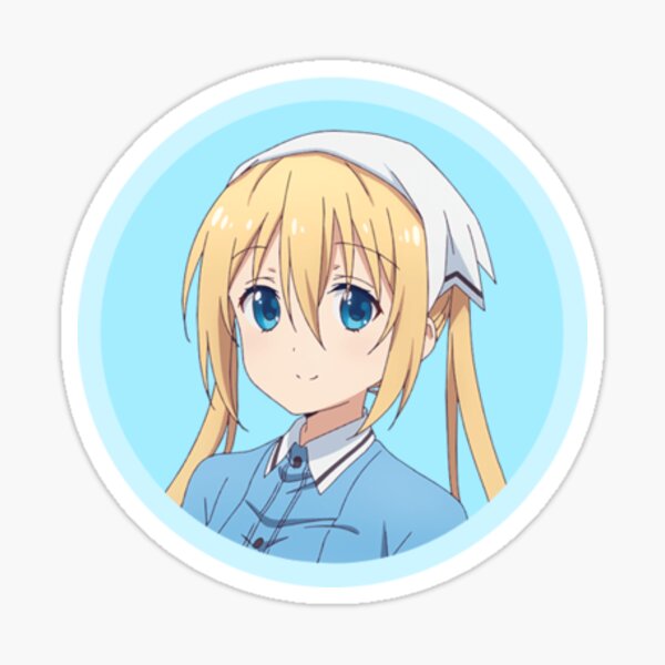 blend s kaho hinata sticker by tylerbyler redbubble redbubble