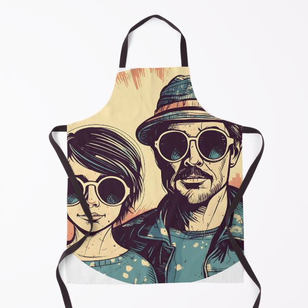 Item preview, Cool dad with cool daughter - father daughter picture designed and sold by Glittermania.