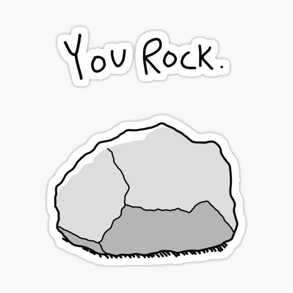 You Rock Sticker