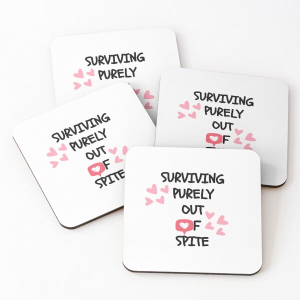 Item preview, Surviving Purely Out Of Spite designed and sold by Nice En.